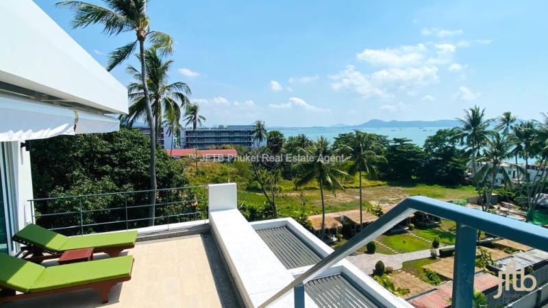 Photo Penthouse one bedroom with amazing sea view for sale in Rawai.