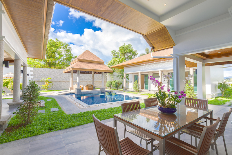 Photo Private pool villa 4 bedroom for rent in Cherngtalay.