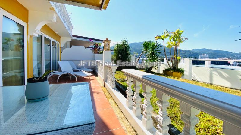 Photo Sea View 1 bedroom apartment with private garden for rent in Patong beach