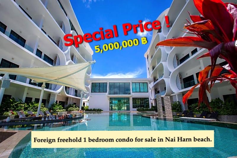 Picture 1 Bedroom Apartment for sale at Utopia Nai Harn