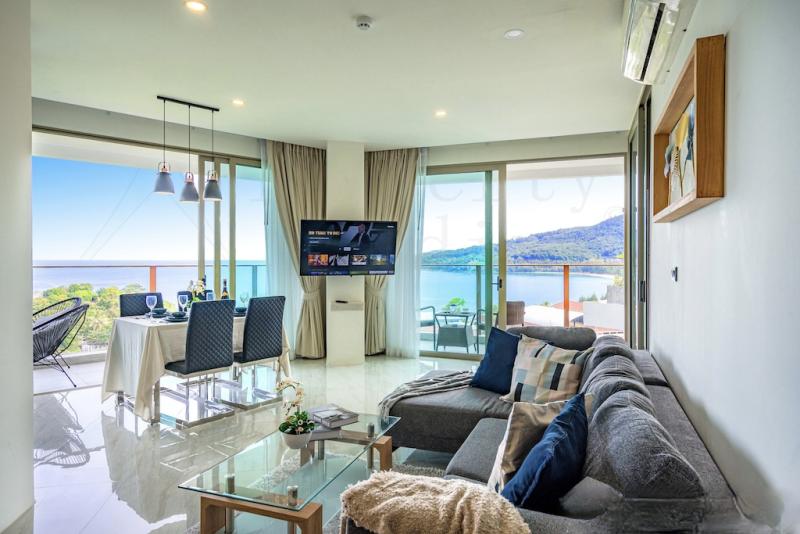 Picture Квартира с 2 спальнями и панорамным видом на море на продажу в Океана Камала.
