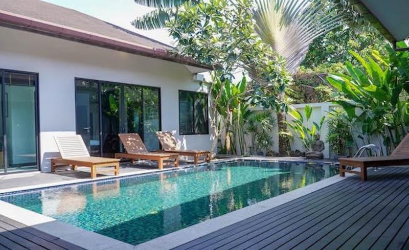 Photo Villa haut de gamme de 3 chambres avec piscine à vendre à Bangtao, Phuket.