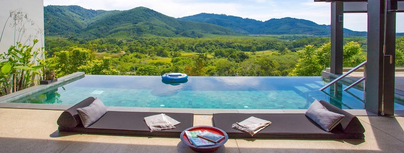 Photo Villa exclusive avec piscine de 3+1 chambres à vendre à Baan Manik Thalang, Phuket.