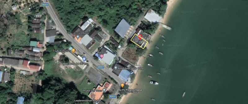 Picture Exceptional beachfront land for sale in Ao Po Marina