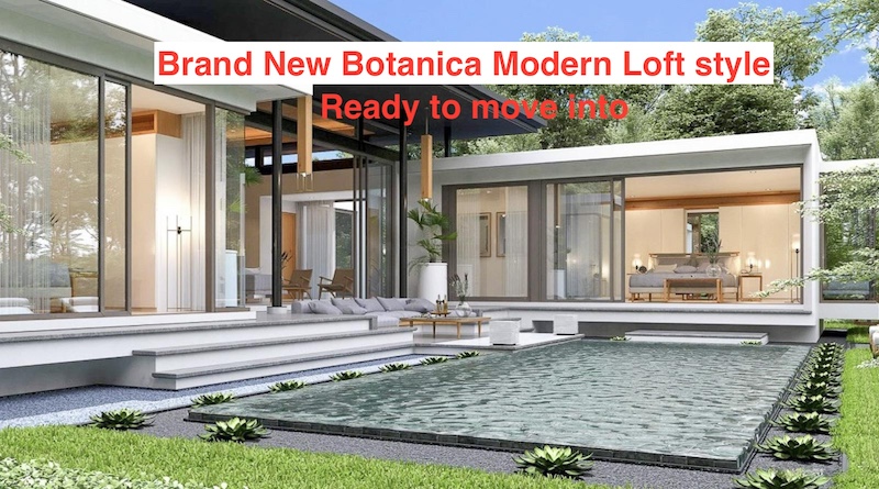 出售新豪华 3 卧室 Botanica 现代阁楼