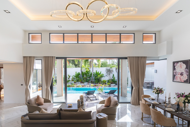 Photo Nouveau projet de villas de luxe de 3 chambres à Bang Tao