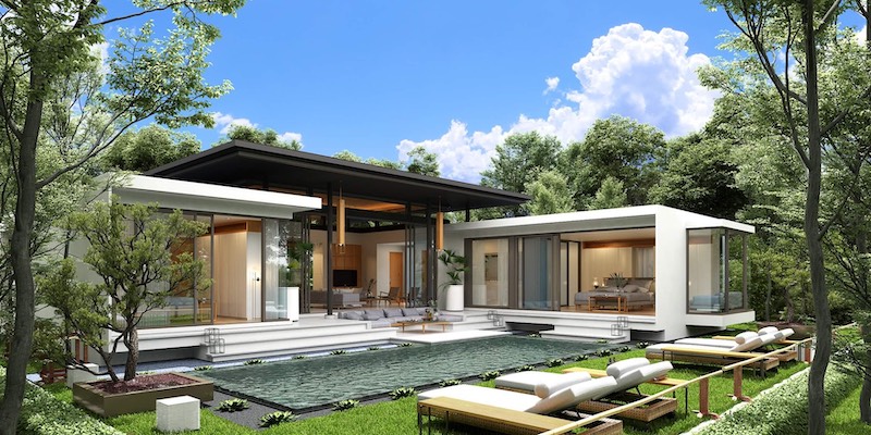 Picture New luxury villas with a Japanese-inspired design