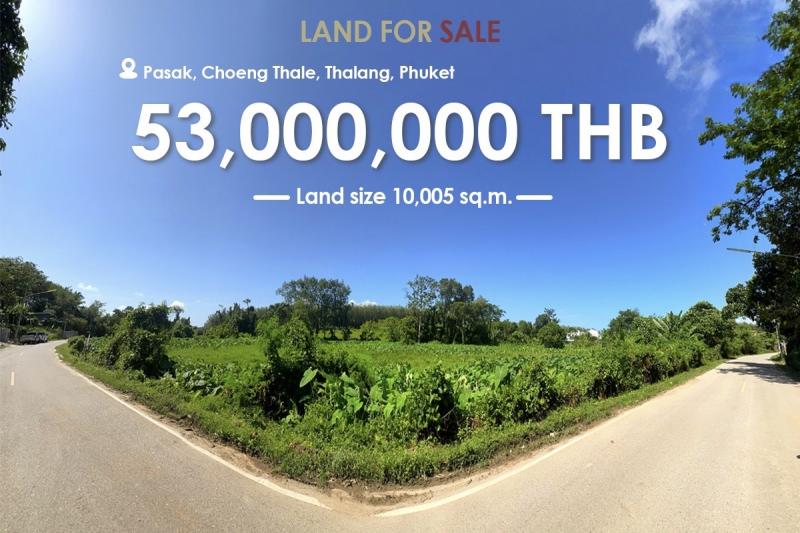 图片 10000 m² 土地在 Pasak, Cherngtalay 出售