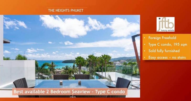 Photo Appartement de luxe de 2 chambres avec vue panoramique sur l'océan à vendre à Kata, Phuket