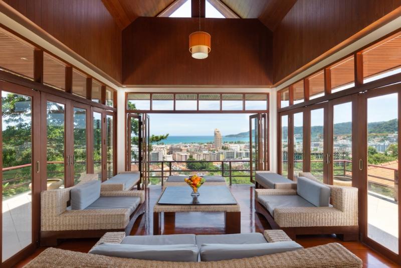 Photo Villa de luxe avec vue sur la mer à Patong Phuket à vendre - 7 chambres