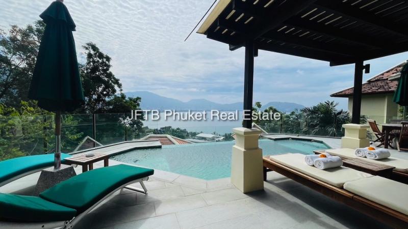 Photo Villa de luxe avec vue mer à vendre à Kalim (Patong)