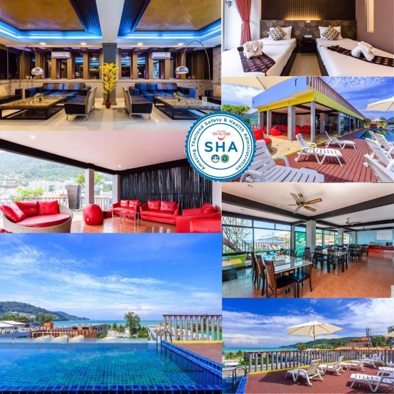 图 59 房间 3 星级酒店带游泳池出租在芭东海滩