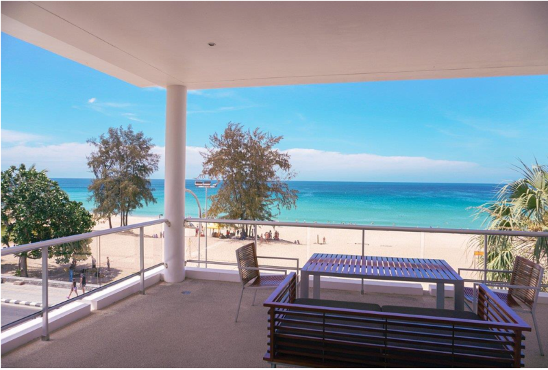 Picture Beachfront Penthouse with 2 bedrooms for sale in Karon Beach.