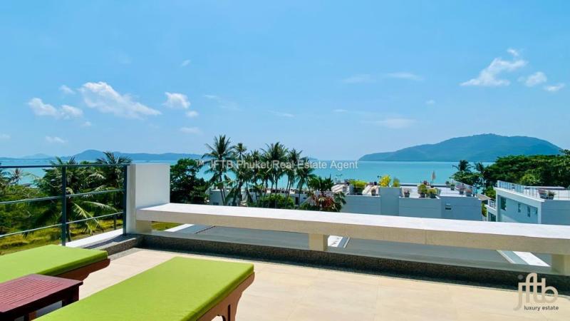  Picture Penthouse one bedroom with amazing sea view for sale in Rawai.