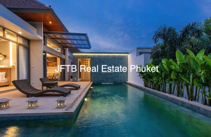 Picture Private 3 bedrooms pool villa modern Balinese style for sale located in Thalang, Phuket