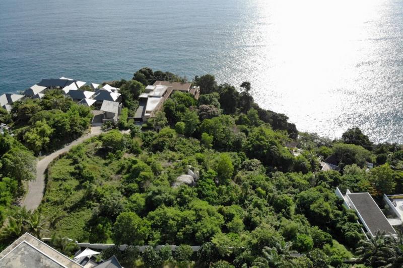 Picture Panoramic Sea View Cape Amarin Land Plot for Sale inn Kamala Phuket