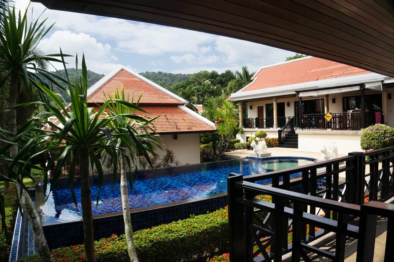 Picture Beautiful 3 bedroom Thai Balinese style villa for sale in Nai Harn