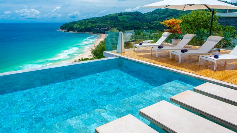Photo Exclusive Villa with Stunning Panoramic Ocean View in Nai Thon Phuket