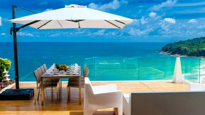 Photo Exclusive Villa with Stunning Panoramic Ocean View in Nai Thon Phuket