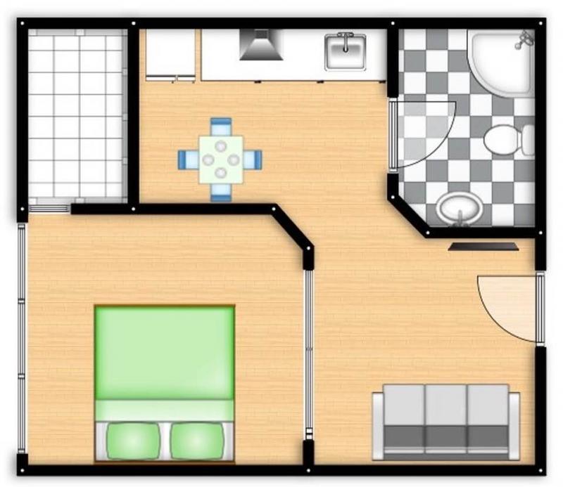 รูปภาพ 1 ห้องนอน อพาร์ทเม้นท์ สำหรับ เช่า หรือ ขาย ที่ ดีคอนโด พลัส ใน กะทู้