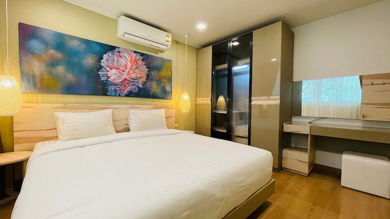 Photo Appartement 1 chambre récemment rénové à vendre à proximité de la plage de Karon, Phuket.