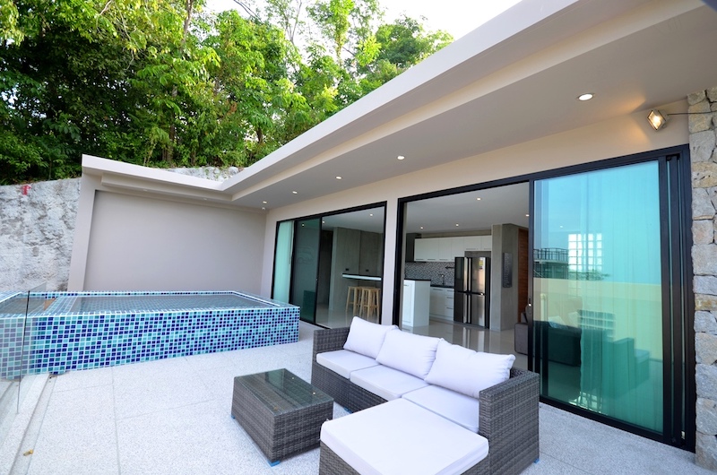 Photo Villa moderne de 2 chambres avec piscine à vendre à flanc de colline en pleine nature à Kamala