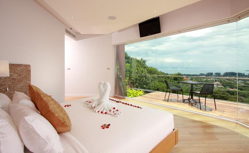 Photo Villa de luxe de 6 chambres à Bang Tao avec une vue mer imprenable