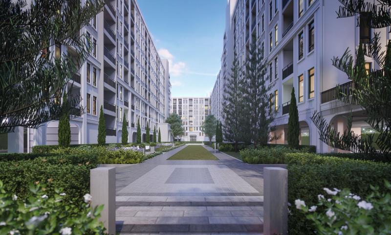 Photo A new luxe classic condominium project in Asoke, Bangkok