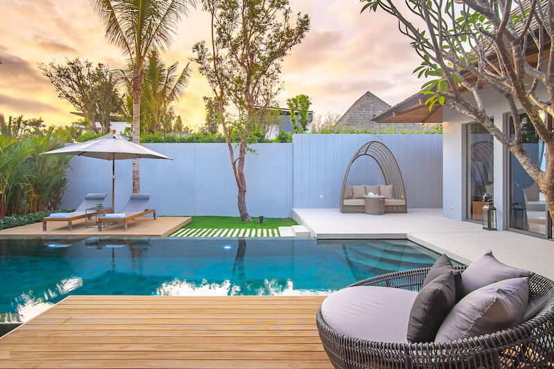 Photo Anchan Flora Villas de luxe avec piscine à vendre à Thep Krasattri