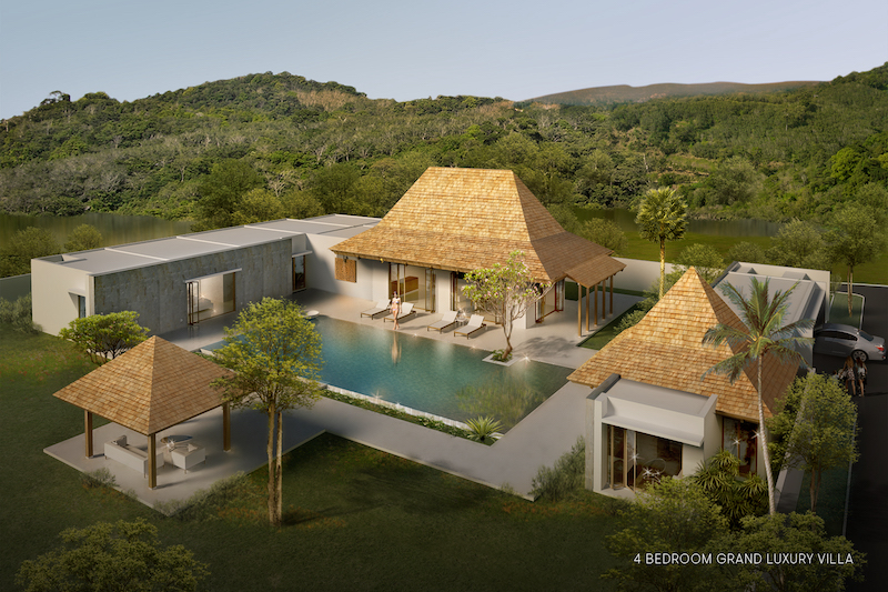 Photo Anchan luxury pool villa for sale located in Thalang, Phuket.