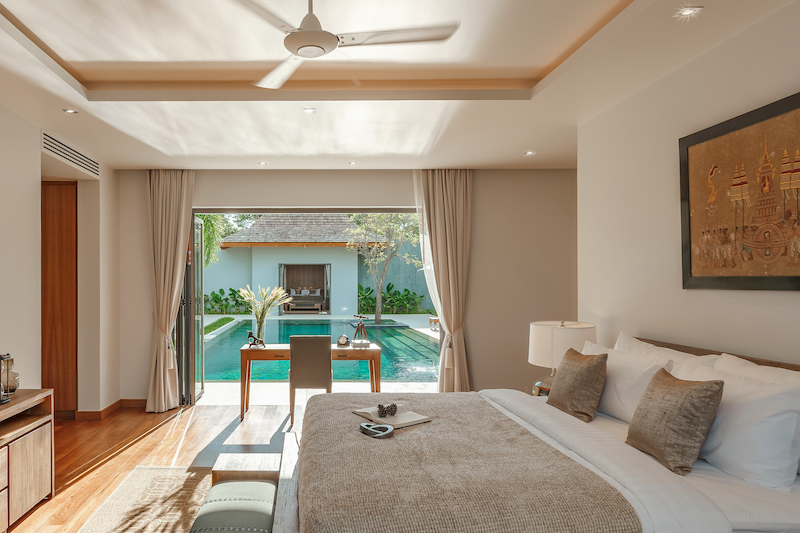 Photo Anchan luxury pool villa for sale located in Thalang, Phuket.