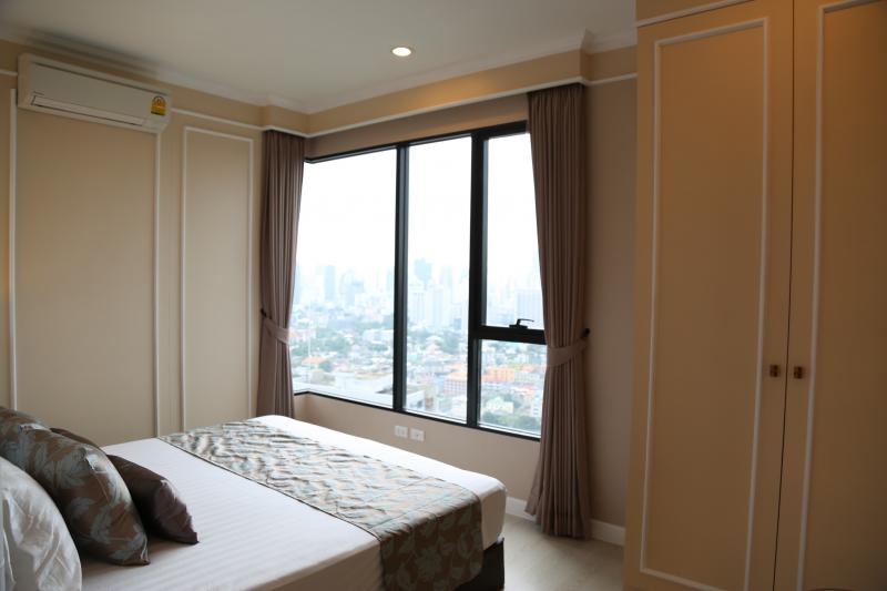 Фото Роскошные апартаменты с 2 спальнями в Бангкоке в аренду в The Niche Pride Residence