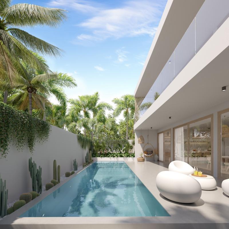 Photo Villa neuve de 2-3 chambres avec piscine à vendre à Chengtalay