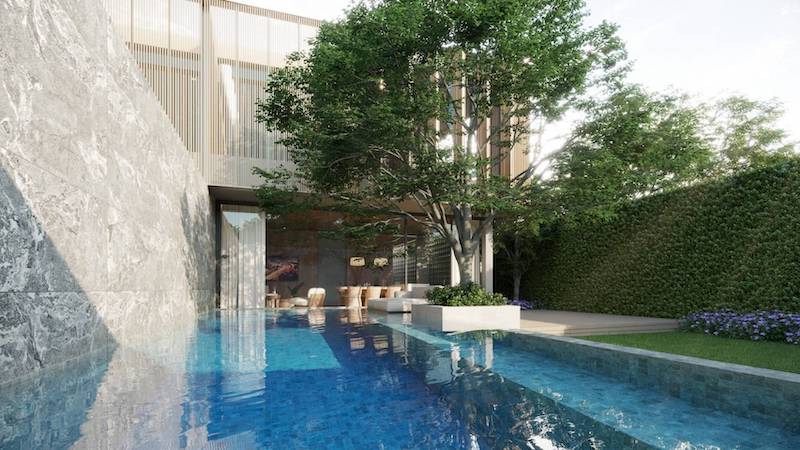 Photo Maisons neuves avec piscine de 3 chambres à vendre à Bang Tao