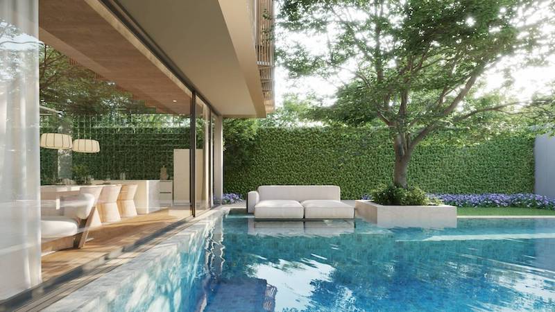Photo Maisons neuves avec piscine de 3 chambres à vendre à Bang Tao