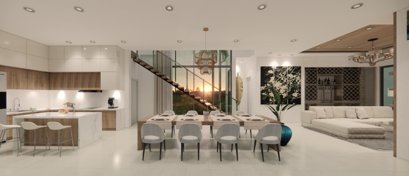 Photo Nouveau petit développement de 4 villas de luxe à Kata