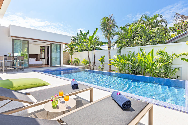 Photo Villa neuve haut de gamme avec piscine à la location longue durée ou à la vente à Rawai