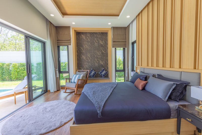 Photo Nouvelles villas de style balinais de 2-3 chambres avec piscine à vendre à Chalong