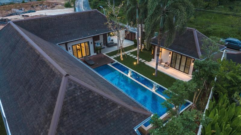 Photo Charmante villa de 3 chambres avec piscine à louer ou à vendre à Layan, Phuket