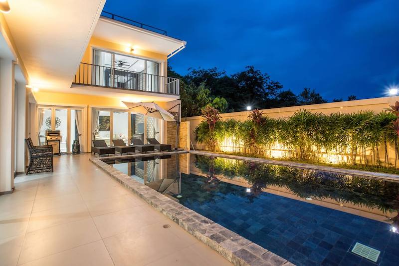 Photo contemporary pool villa with sea view for sale in Chalong