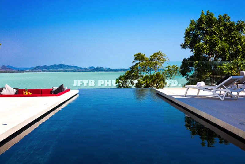 Photo Exclusive luxury ocean view villa for sale on a hillside of Cape Yamu Phuket