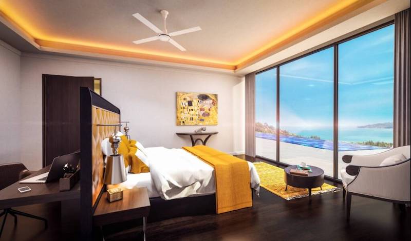 Фото Эксклюзивная новая квартира с 2 спальнями и видом на море на продажу в Сурине
