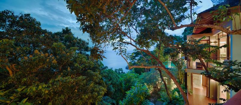 照片 独家全景海景别墅 6 间卧室，位于卡马拉岬角的山坡上出售。
