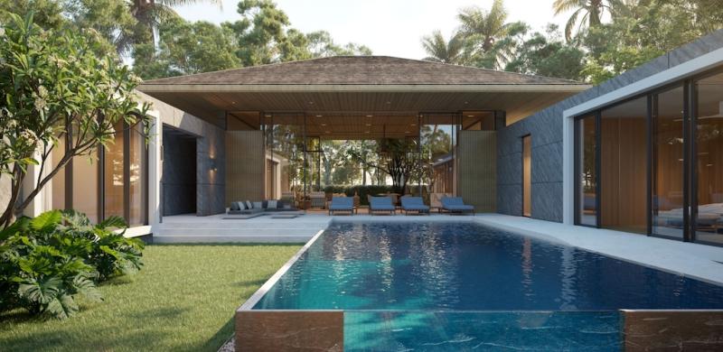 Photo Villa exclusive avec piscine privée de 4 à 5 chambres, tout nouveau meilleur emplacement à Cherngtalay.