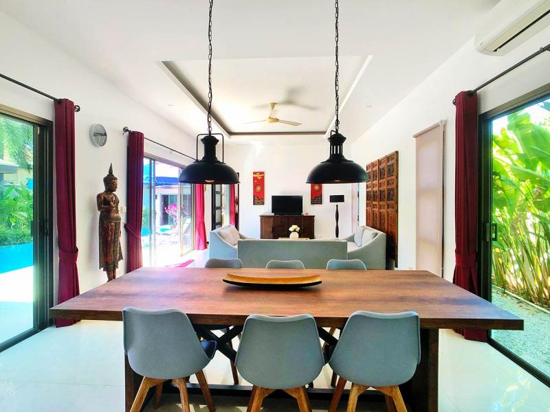 照片 在拉威出售的经过全面翻新的 3 卧室泰式巴厘岛风格别墅