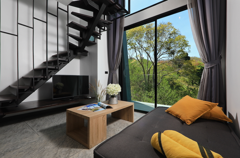Photo High-class luxury condominium with full facilities for rent at Utopia Loft  Nai Harn, Phuket 