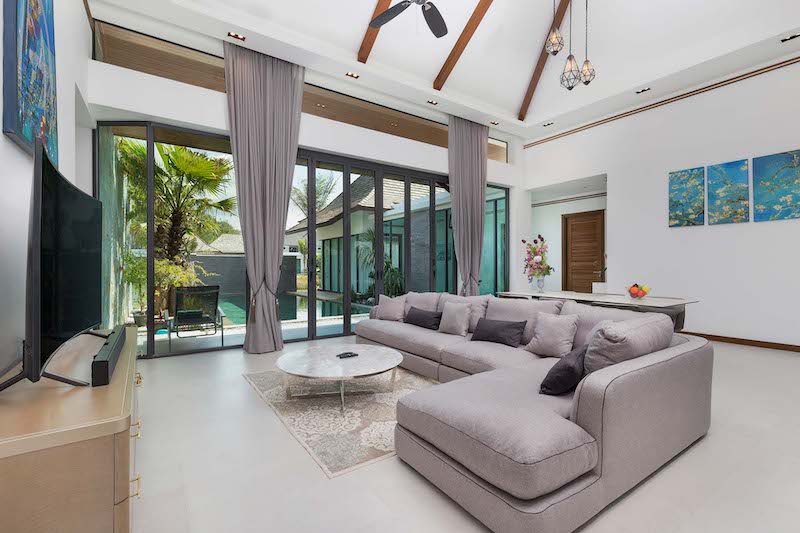 Photo Villa de luxe de 4 chambres et piscine à louer à Choeng Thale