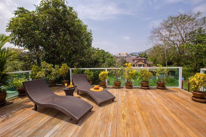 Photo Villa de luxe avec piscine de style balinais avec 3 chambres située à Saiyuan, Rawai Phuket