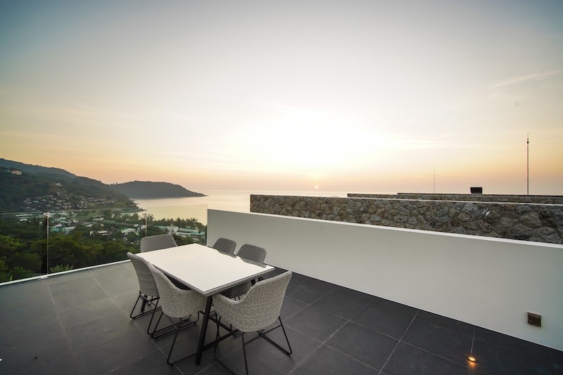 Photo Luxury Pool Villa with Panoramic Sea View for sale in Kata 