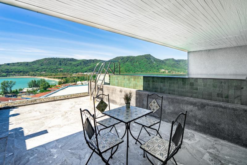 Photo Appartement de luxe avec vue mer et piscine privée à louer pour les vacances à Kamala